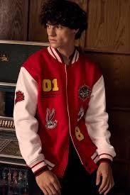Leather Varsity Jacket
